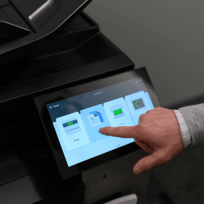 Lexmark CX951se 10.1-inch e-Task touchscreen interface 觸控式操作面板