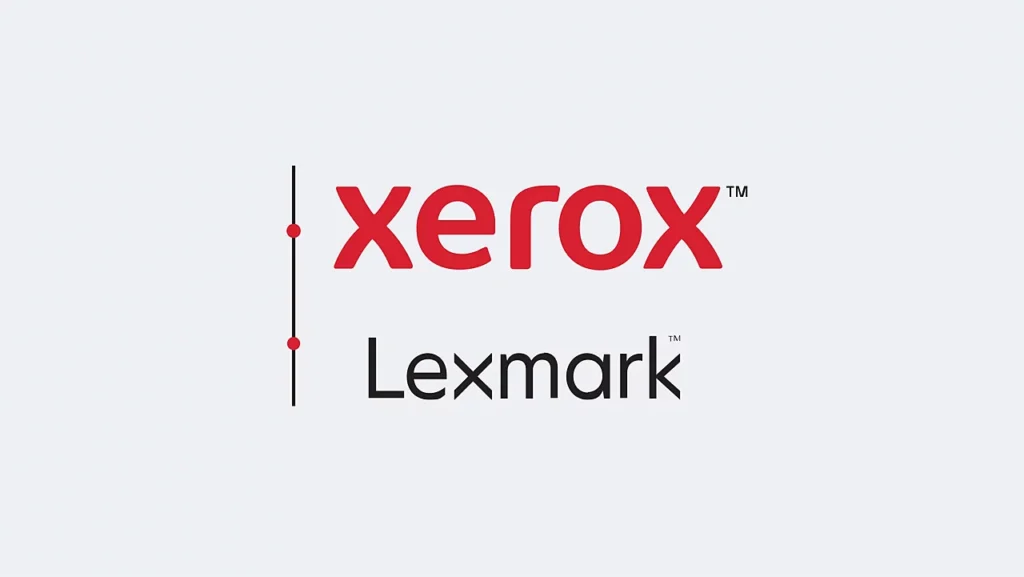 xerox lexmark logo