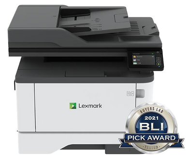 Lexmark MX431adw Mono Laser MFP Printer | 42ppm Duplex Wi-Fi Print Copy Scan Fax (29S0535)