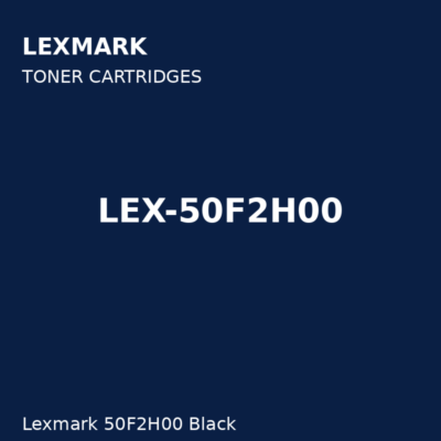 Lexmark 50F2H00 高容量黑色碳粉匣 (原裝) - 香港原裝行貨 Printers.com.hk